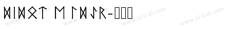 Didot Elder字体转换